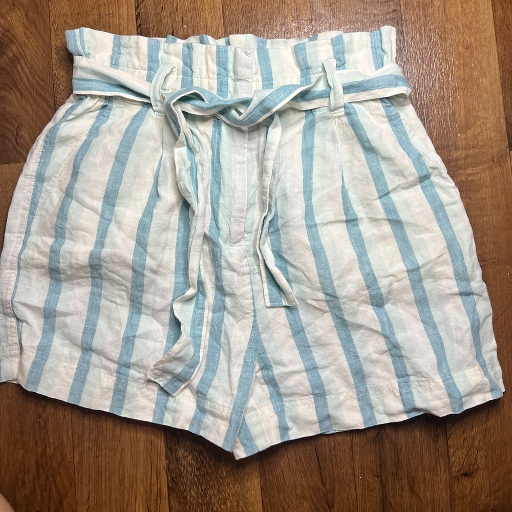 Faherty Cypress Short 100% linen shorts Size S - Picture 3 of 9
